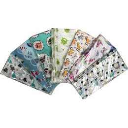 Bavlněné pleny s potiskem ATK 70x80 cm (5 ks)