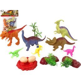 Sada figurek dinosaurů s příslušenstvím 15 kusů