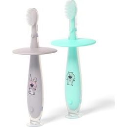 Baby Ono hřebínek a kartáč na vlásky přírodní super měkký vlas mint