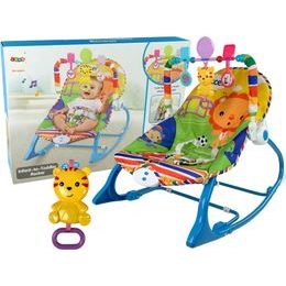 Dětské vibrační houpátko Seat 2v1 Tygr Blue