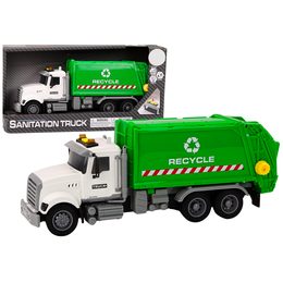 Popelářské auto pro děti se světly a zvuky Recycle Truck 1:16