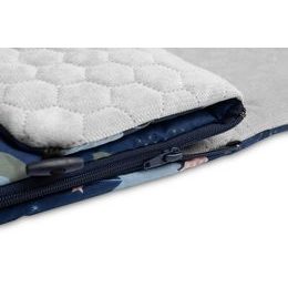 Sensillo Letní fusak Wafel zvířátka modrý