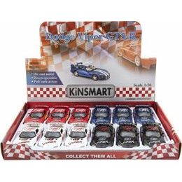 Auto Kinsmart Dodge Viper GTS-R - mix 4 barvy