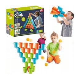 Smyslové hrací kelímky 3v1 Kreativní sada 30ks