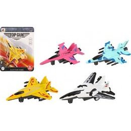 Letadlo/stíhačka - mix 4 barvy