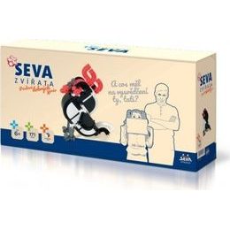 Stavebnice SEVA - ZVÍŘATA Poslové dobrých zpráv 171ks