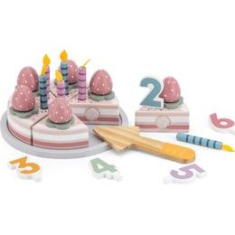 Dřevěný narozeninový dort Viga