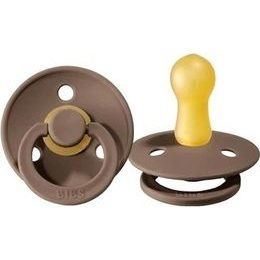 BIBS Dudlík z přírodního kaučuku 0m+ S, na noc, Dark oak