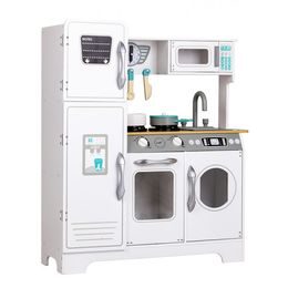 Ecotoys velká dřevěná kuchyňka s troubou