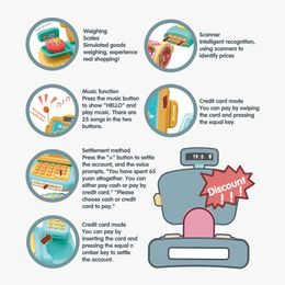 Dětská kuchyňka s doplňky modrá