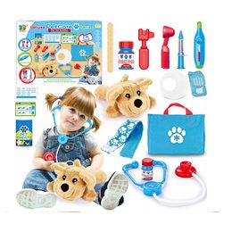 Souprava pro veterináře s doplňky a pejskem