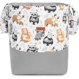 Bavlněný koš na hračky medium mývali