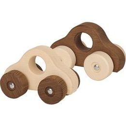 Autíčko do ruky pro nejmenší - přírodní dřevo