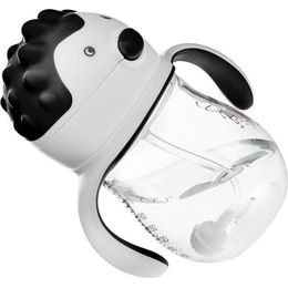 Akuku Kojenecká láhev s obrázkem bílá 250 ml dortík