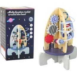 Dřevěná vzdělávací raketa