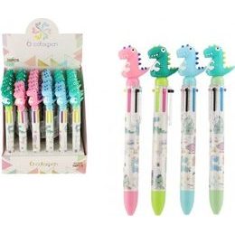 Propiska/Tužka dinosaurus - mix 4 barvy