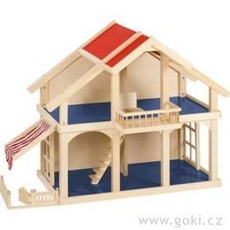 Domeček pro panenky s verandou