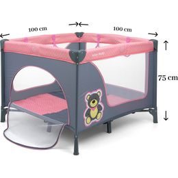 Kolébka Kinderkraft Lovi šedá