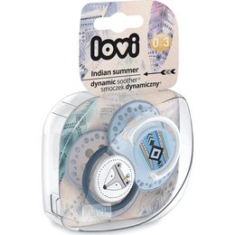 Lovi Dudlík LOVI 0-3m, Indian Summer - modrý