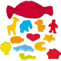 Didaktická hra - Poznej hmatem tvar, 12 dílů