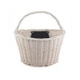 Městské Retro kolo Village 26" bílá + pletený košík