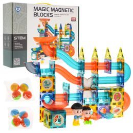 Doris magnetická stavebnice se skluzavkou Magic Magnetic 96 dílů