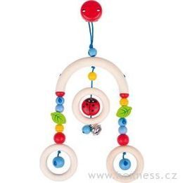 Beruška - závěs do kočárku (Heimess soft colors)