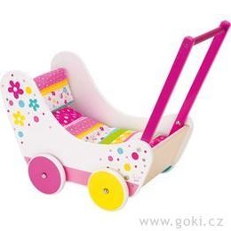 Kočárek pro velkou panenku s povlečením - Susibell