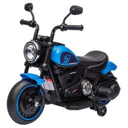 Dětská elektrická motorka Faster - modrá