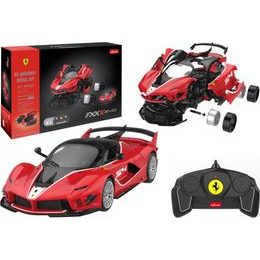 Stavebnice RC model Ferrari FXXK EVO Red 1:18 88 dílků