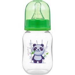 Láhev s obrázkem 125 ml panda zelená