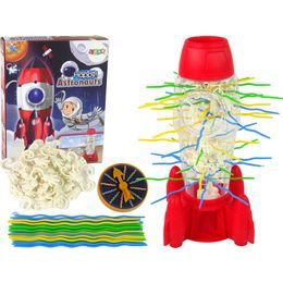 Arkádová hra- padající astronauti z rakety