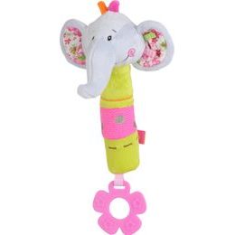 Plyšová pískací hračka s kousátkem Baby Ono sloník