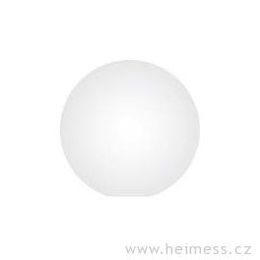 Bílá - zacvakávací korálek, polovina