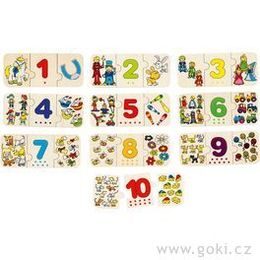 Puzzle Počítáme a přiřazujeme