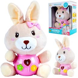 Interaktivní plyšový králíček na baterie Magic Rabbit