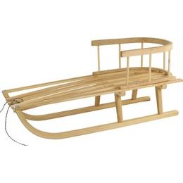 Sáně Kamzík s popruhem oranžové