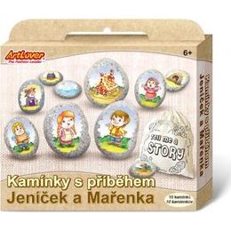 Akrylové barvy - 6ks se štětcem