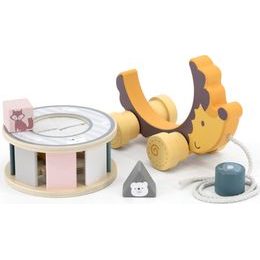 Dřevěná jezdící hračka Viga dinosaurus