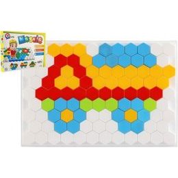 Mozaika klobouček 2,5cm hladká 127ks