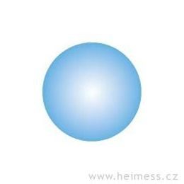 Modrá - zacvakávací korálek, polovina