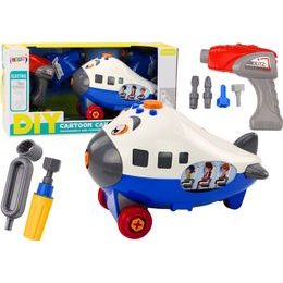 Letadlo ke šroubování, modrá