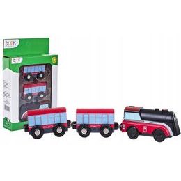 Doris dřevěný vláček pro děti na baterie Happy Train