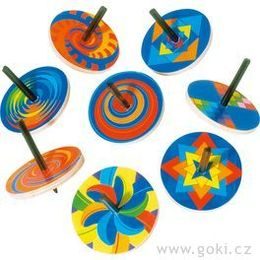 Dřevěná Vkládačka 5ks - geometrické tvary pro nejmenší
