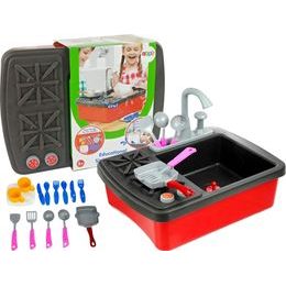 Dětský dřez se sporákem a doplňky