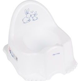 Hrající dětský nočník Bunny bílý