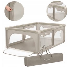 Velká ohrádka 127x187 cm Lionelo WILLOW béžová