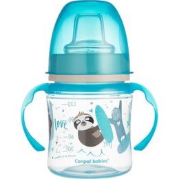 Canpol Babies Canpol babies Nevylévací hrníček EasyStart - Zvířátka - modrý