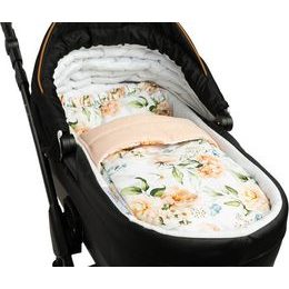 Sada do kočárku Sensillo Velvet s volánky - sladké sny