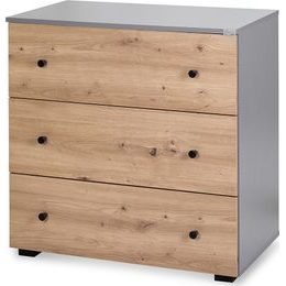 Přebalovací komoda Klups Pauline Dub/Grafit